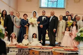 28岁汤加王子结婚，迎娶了健壮的大码模特，还是自己的堂侄女图片