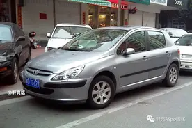 罕见的小狮子 丨 法国进口的标致307五门两厢版图片