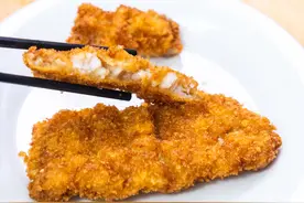 龙利鱼做的香酥炸鱼排，这样做鲜嫩多汁还酥脆，在家自己做太简单图片