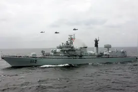 052现身中业岛，发出明确信号，南海若有事，三大舰队会齐上！图片