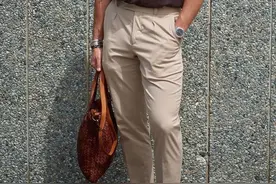 被忽视的休闲裤，男士穿搭的中流砥柱图片