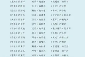 一年级语文基础知识分类汇总图片