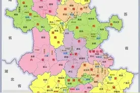 安徽行政区划几个有意思的现象图片