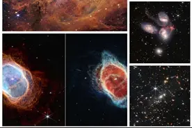 宇宙有多大？距地球150万公里韦伯望远镜传来的5张照片，让人深思图片