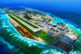南海三大基地之一，永暑礁怎么由礁变岛？后期扩建空间巨大！图片