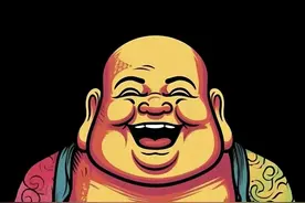 创意佛文化壁纸，弥勒佛陀赏析，结缘自取图片