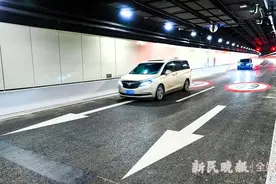 武宁路地道主线今天22时通车 一头可达中环一头可达内环图片