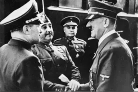 希特勒为何没入侵西班牙？蓝色师团战力令苏军惧怕，堪比德军精锐图片