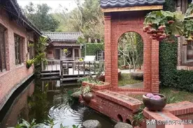 庭院景观之“红砖墙”造型艺术图片