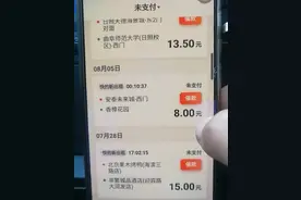 山东一网约车司机查账，发现有几十笔未支付订单，有人一年没给钱图片