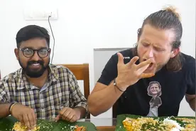 印度富人招待美国朋友享用大餐，问这样的规格，放在中国是啥水平图片