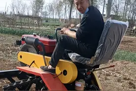 水旱两用微耕机，操作简单方便，柴油发动更便捷图片