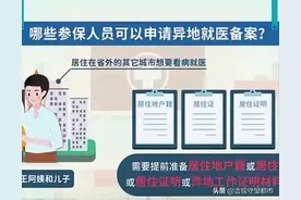 “异地就医”没看懂？举例说明更明确图片