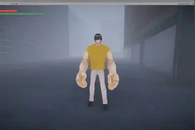 《电锯人》主题曲MV里的米津玄师，被人做成了游戏图片