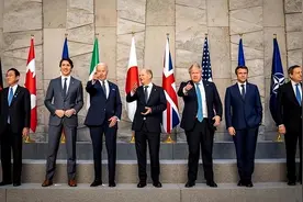 中国发布“讨美檄文”，G7对华态度变了，联合声明未提中国图片