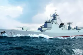 值得期待！中国052DE驱逐舰模型亮相珠海航展，这也要卖吗？图片