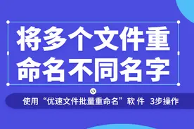 将多个文件重命名不同名字图片