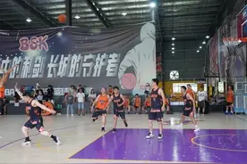 湖北鄂州首个“村BA”开赛图片