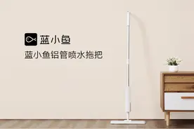 蓝小鱼铝管喷水拖把 全屋清洁新体验图片