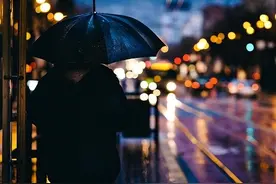 关于下雨的朋友圈文案图片