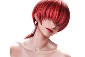 很好奇，夏尔米在《拳皇15》复活之后，身材怎么完全不一样了图片