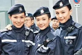 香港特区警察女子警察内部保安连图片