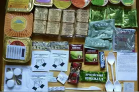 俄军标准单兵战斗口粮：看了能饱肚的“美食”图片