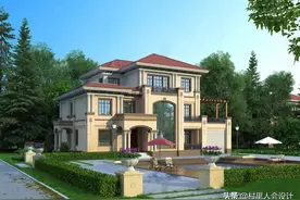 济南南部山区徐家别墅，建筑尺寸：18.8*11.4，土建造价52万图片