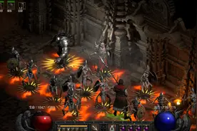 暗黑2死灵法师毕业装备，这次是真毕业，不过难度有点大图片