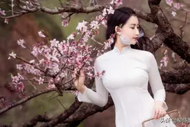 拍照不会摆姿势？3句口诀拍好赏花人像照，手机摄影有技巧图片