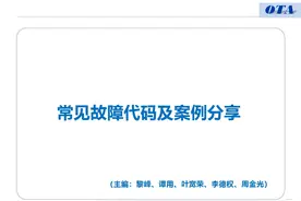奥的斯电梯常见故障代码及案例分享培训图片