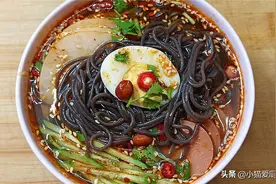 教你爽口美味的冷汤荞麦面，做法简单几分钟就好，家里人都抢着吃图片