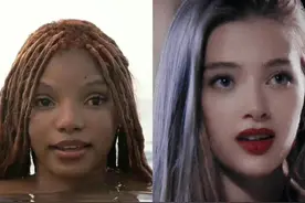 迪士尼《小美人鱼》选角被指故意，女二颜值碾压，与王子吻戏辣眼图片