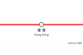 香港地铁(港铁)线路图 (20210627版)图片