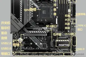 电脑主板接线法图片