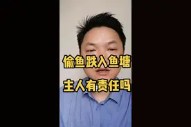 偷鱼者自己跌入鱼塘淹死，法院判决鱼塘主人承担10%责任，你怎么看？#法律 #孝感律师 #丁律师说法 视频封面