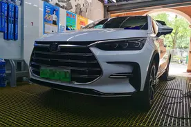 比亚迪唐dmi暖空调（热空调、空调暖风）的正确打开方式图片