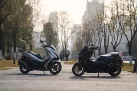 测评雅马哈Nmax︱对比UHR，奇货可居（闲聊及静态）图片