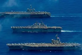 美媒报道：中美海军南海相遇，“中国海军越来越有进攻性”？图片