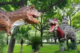 郑州中原福塔侏罗纪恐龙+萌宠乐园3月12日开放了图片