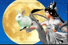 十二生肖故事，兔子不吃露水草，嫦娥抱它上月弯，广寒宫中捣药官图片