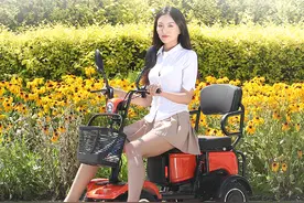 这2款小四轮电动车，3000元左右，安全性不错，很适合老年人代步图片