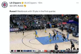 威少单核逆转西部第2！轰36+三分5中5最佳一战 美球迷：梦回巅峰图片