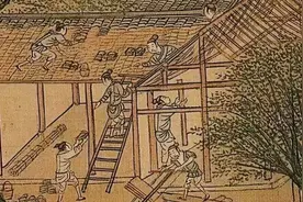 老汉为儿子盖房，给路过乞丐盛一碗肉吃，乞丐：这房子千万别住人图片