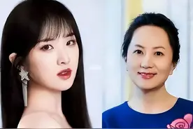 有一种差距叫任正非的基因，孟晚舟和姚安娜一对比，差距就出来了图片