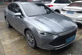 15万买辆3000公里的比亚迪秦PLUS DM-i，买家：新车要排队图片