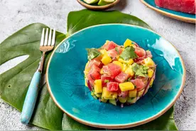 芒果怎么吃？凉拌芒果，酱油芒果，咖喱芒果？图片