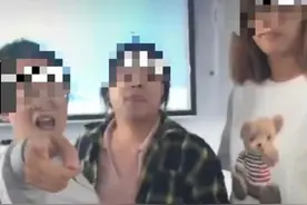 网传男生制止霸凌遭三女生辱骂围堵？校方通报图片