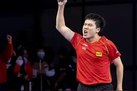 国乒名将梁靖崑：是男单冠军也是富二代，妻子是著名女星图片