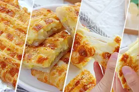 1根香蕉，2张饼！外酥里糯，在家也能做出甜品店招牌图片